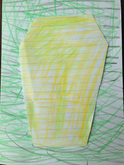 horizontaal tentje, voorstudie