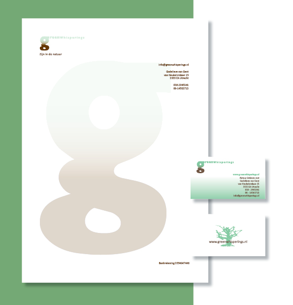 Huisstijl Green Whisperings